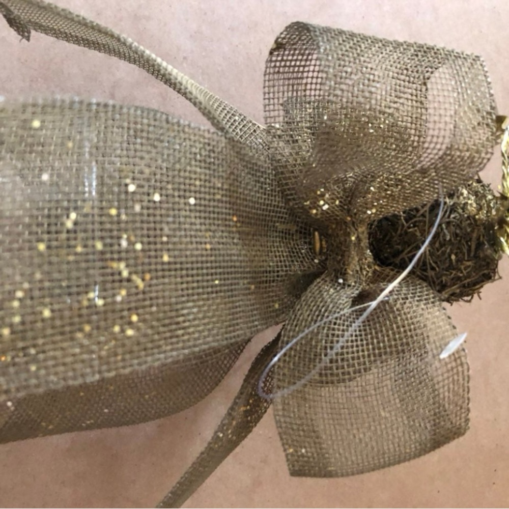 🎄Mesh Angel Ornament /Mini Tree Topper - Picture 11 of 11